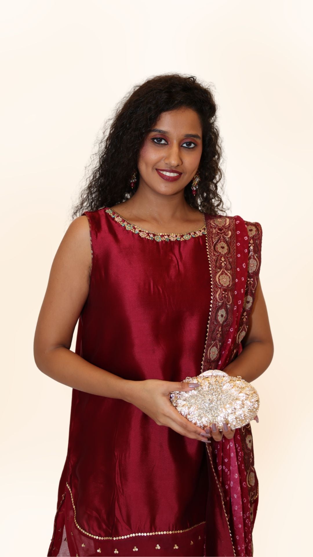 Mina Kari Silk Outfit Set